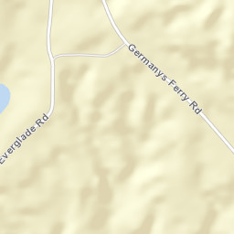 Everglade Alabama Street Map