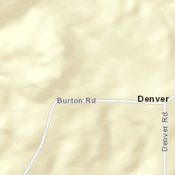 Denver Alabama Street Map