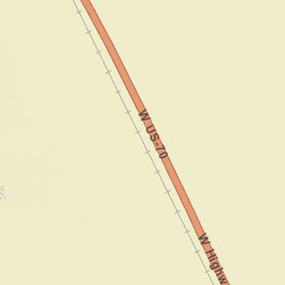 Ashurst Arizona Street Map