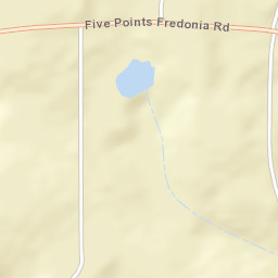 Fredonia Alabama Street Map