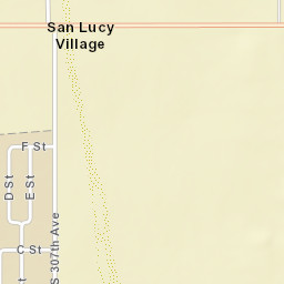 San Lucy Village Arizona Street Map
