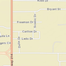 Denver City, TX 79323, USA Street Map