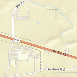 1020-1078 Goshen Rd Springtown TX Street Map