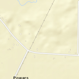 Powers Alabama Street Map