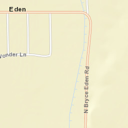 Eden Arizona Street Map