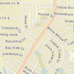 5112-5116 Comstock Cir, Fort Worth, TX Street Map
