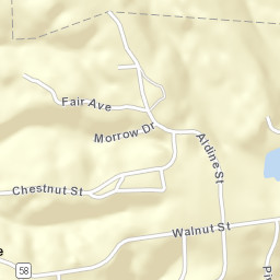 East Town Alabama Street Map