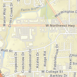 501 Dove Creek Pl Grapevine TX Street Map