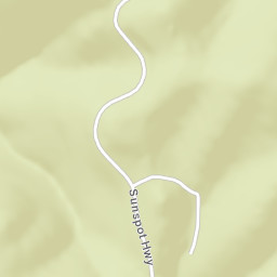 100-172 Sunspot Highway, Lincoln National Forest Street Map