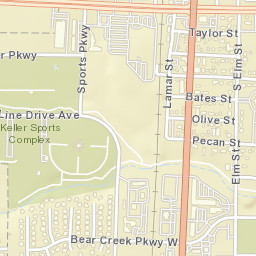100 Keller Pkwy, Keller, TX 76248, USA Street Map