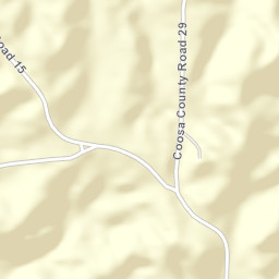 Moriah Alabama Street Map