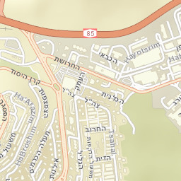 Karmi’el Street Map