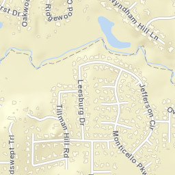 7900-7902 Jefferson Circle Colleyville TX Street Map
