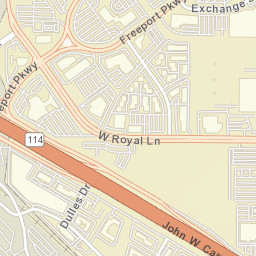 8623-8649 South Freeport Parkway, Irving Street Map