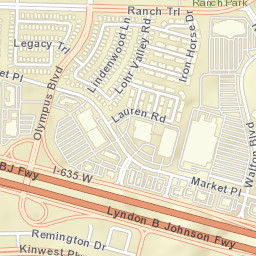 1770 Market Place, Irving, TX 75063 Street Map