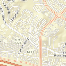 8124-8288 North Macarthur Boulevard Irving TX Street Map