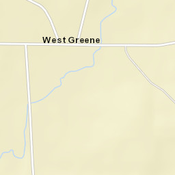 West Greene Alabama Street Map