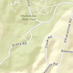 Elkahatchee Park Alabama Street Map