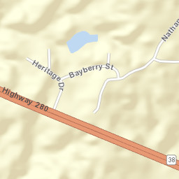 Alabama 38, Alexander City, AL 35010, USA Street Map