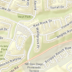 Scripps Ranch California Street Map
