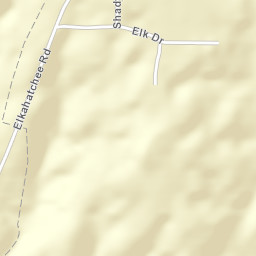 Elkahatchee Heights Alabama Street Map