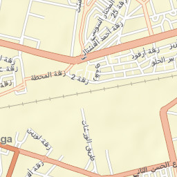 Khouribga Street Map