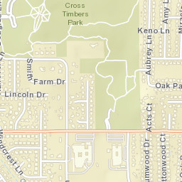 7496-7510 Starnes Road, North Richland Hills Street Map