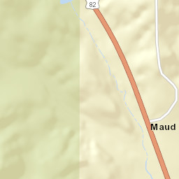 Maud Alabama Street Map