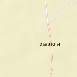 Daud Khel Street Map