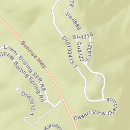 Mount Laguna California Street Map