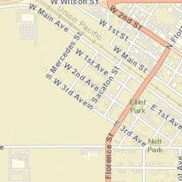Casa Grande Arizona Street Map