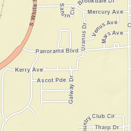 Mercury Ave, Alamogordo, NM 88310 Street Map