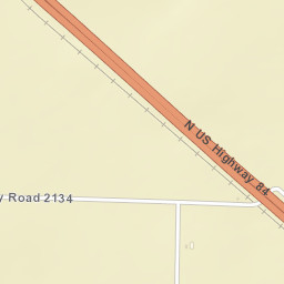 U.S. 84, Snyder, TX 79549, USA Street Map