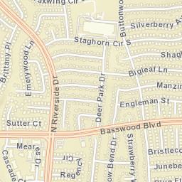 7617-7629 N Riverside Dr, Fort Worth, TX Street Map