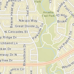 7783 Navajo Court, Fort Worth, TX 76137 Street Map