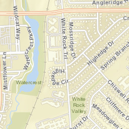 9531-9537 Spring Branch Drive, Dallas, TX Street Map