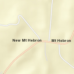 Mount Hebron Alabama Street Map
