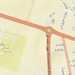 Naein Street Map