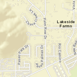 Lakeside Farms California Street Map