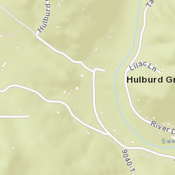 Hulburd Grove California Street Map