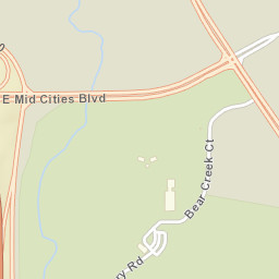 East Mid Cities Boulevard, Euless, TX 76039 Street Map