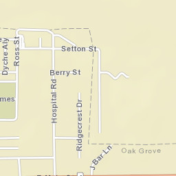 710-712 Hospital Rd Oak Grove LA Street Map