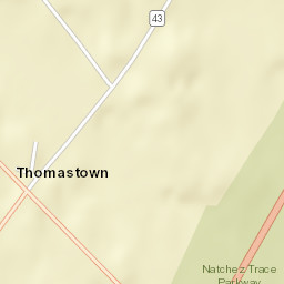 Highway 429, Kosciusko, MS 39090, USA Street Map