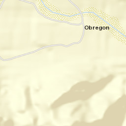 Obregon California Street Map