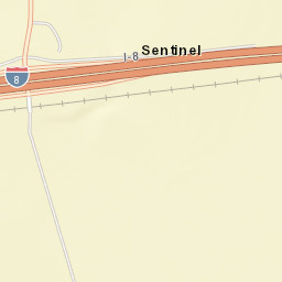 Sentinel Arizona Street Map