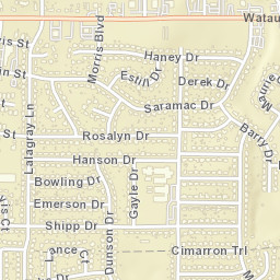 5800-5804 Haney Drive Watauga TX Street Map