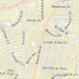 8022-8036 Bridge St, North Richland Hills, TX Street Map