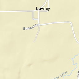 Lawley Alabama Street Map
