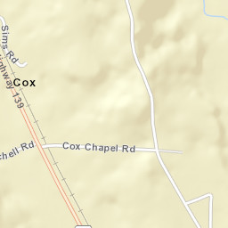 Cox Alabama Street Map