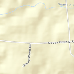 Cottage Grove Alabama Street Map